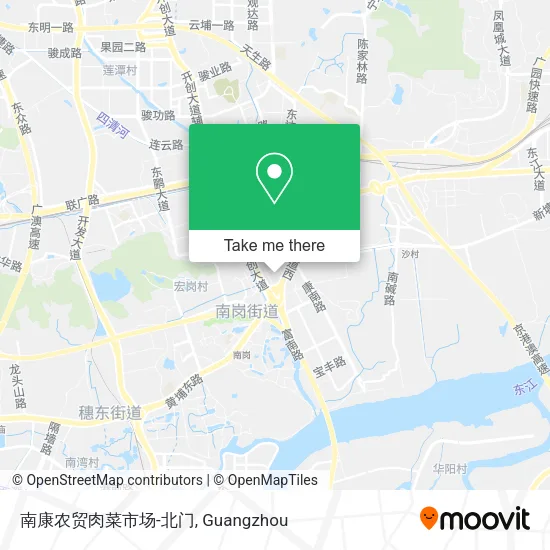 南康农贸肉菜市场-北门 map