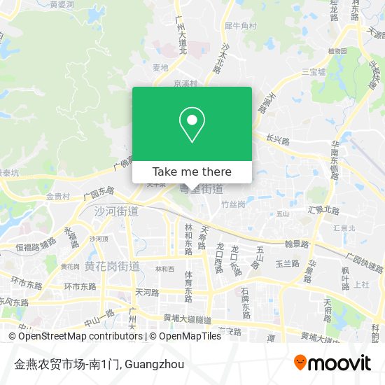 金燕农贸市场-南1门 map