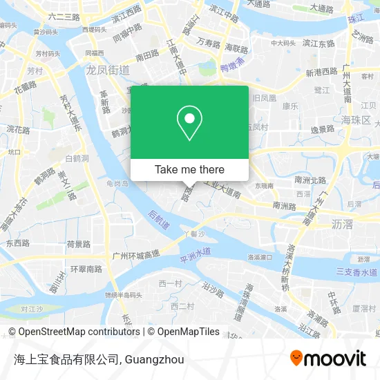 海上宝食品有限公司 map