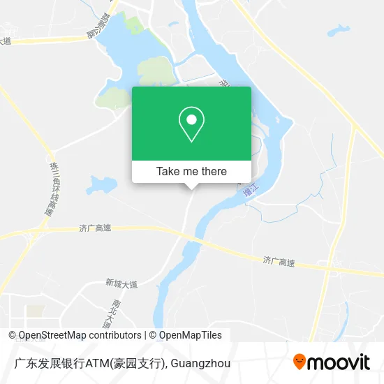 广东发展银行ATM(豪园支行) map