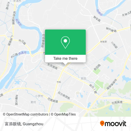 富添眼镜 map