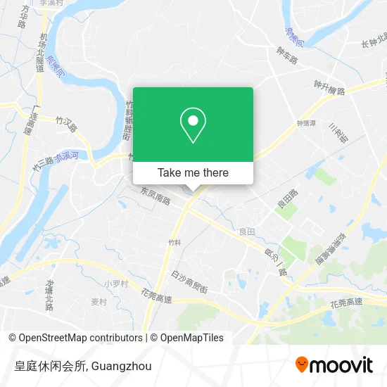 皇庭休闲会所 map