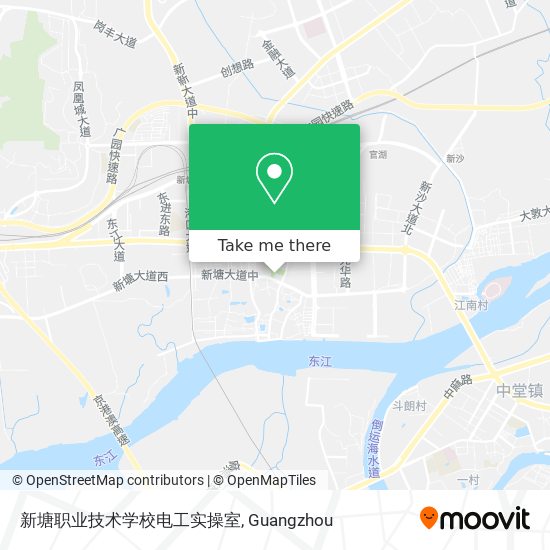 新塘职业技术学校电工实操室 map