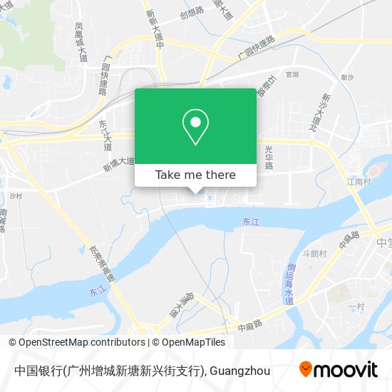 中国银行(广州增城新塘新兴街支行) map