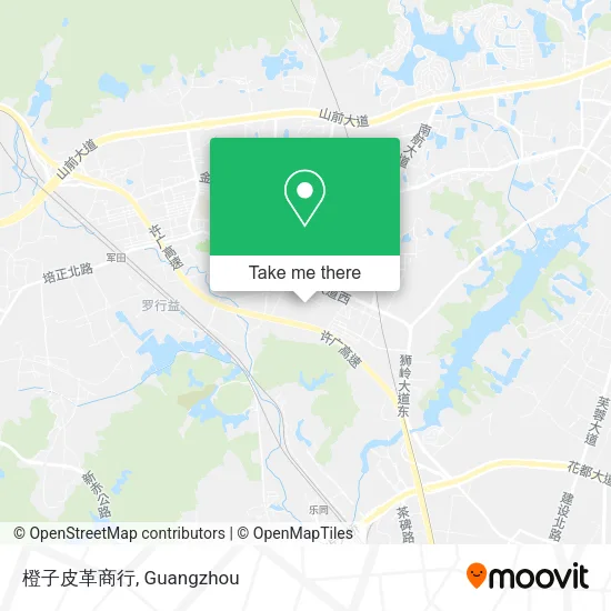 橙子皮革商行 map