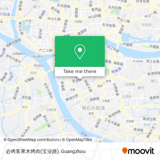 必烤客果木烤肉(宝业路) map