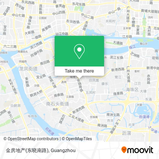 金房地产(东晓南路) map