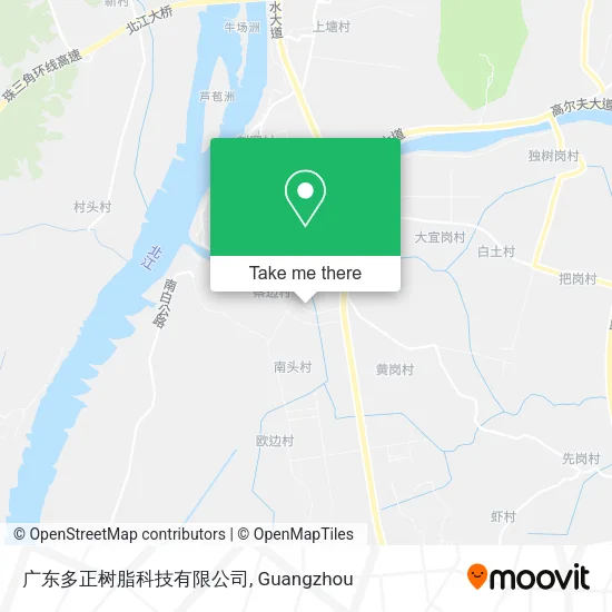 广东多正树脂科技有限公司 map