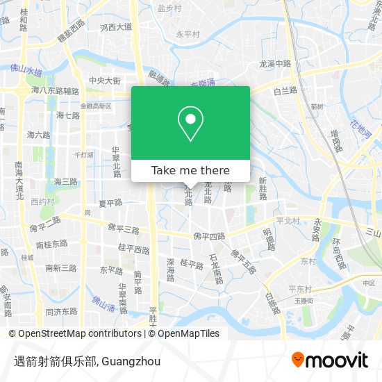 遇箭射箭俱乐部 map