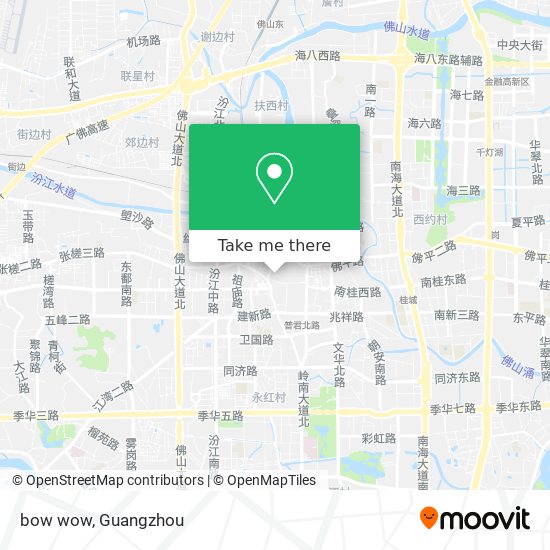 bow wow map