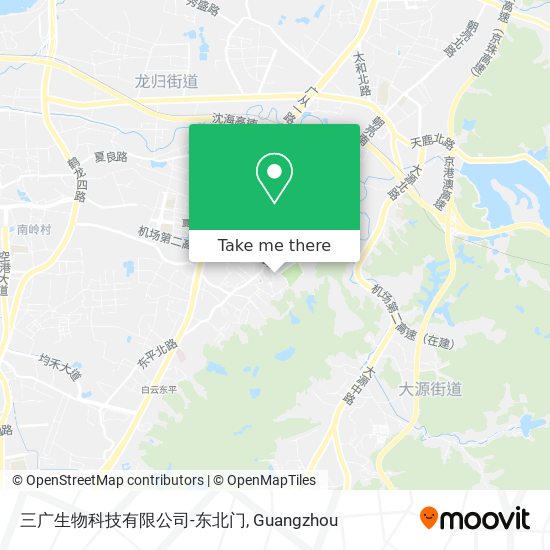 三广生物科技有限公司-东北门 map