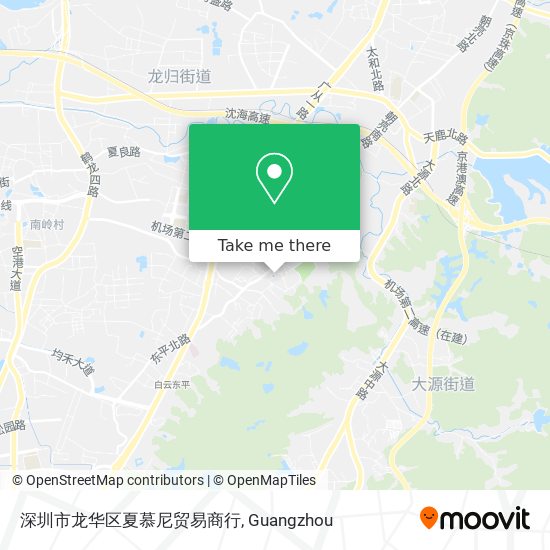 深圳市龙华区夏慕尼贸易商行 map