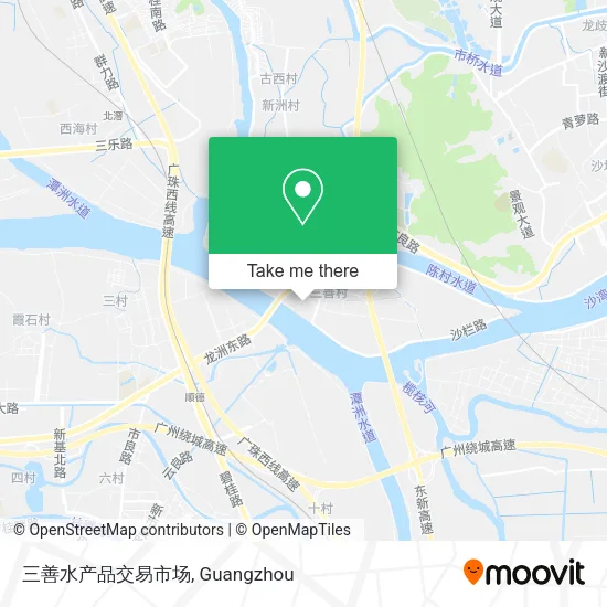 三善水产品交易市场 map
