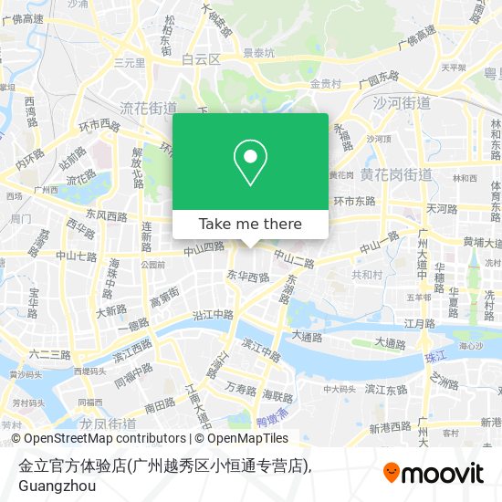 金立官方体验店(广州越秀区小恒通专营店) map
