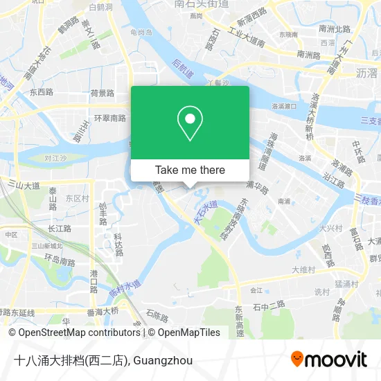 十八涌大排档(西二店) map