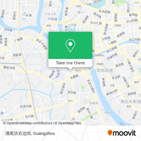 涌尾坊右边街 map