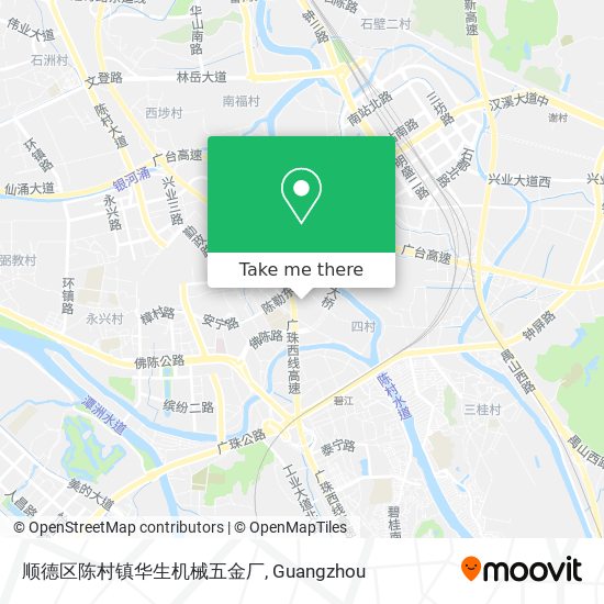 顺德区陈村镇华生机械五金厂 map