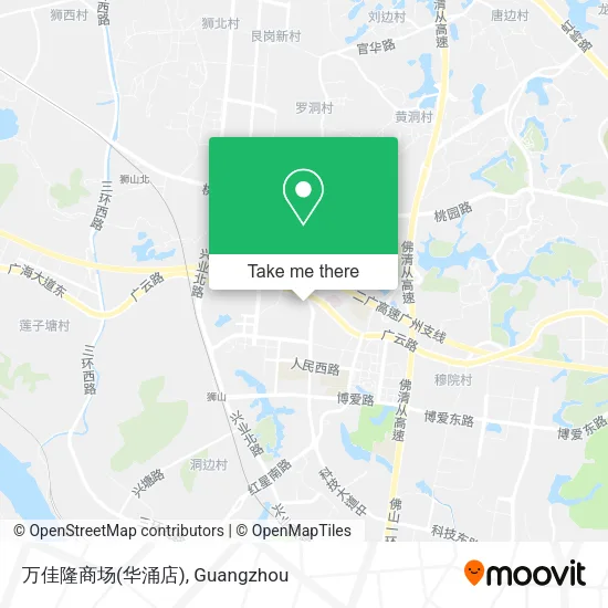 万佳隆商场(华涌店) map