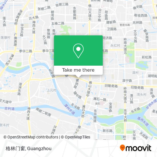格林门窗 map