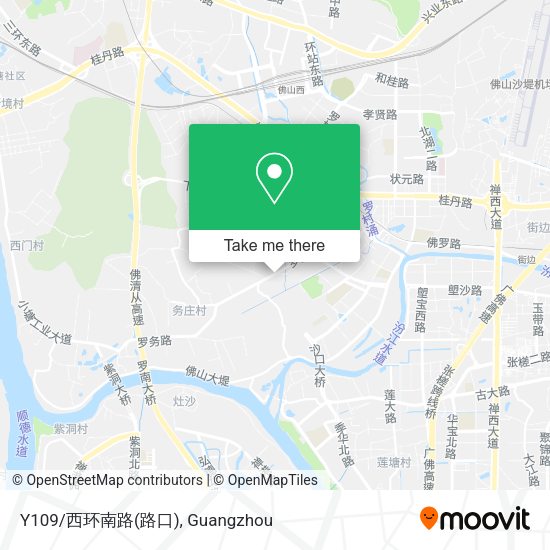Y109/西环南路(路口) map