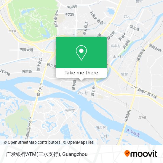 广发银行ATM(三水支行) map
