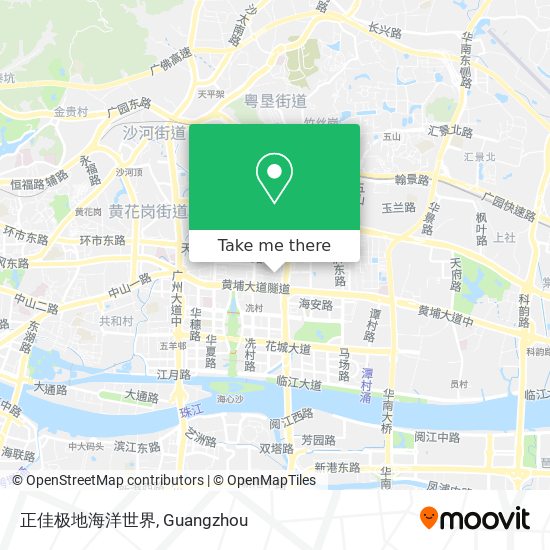 正佳极地海洋世界 map