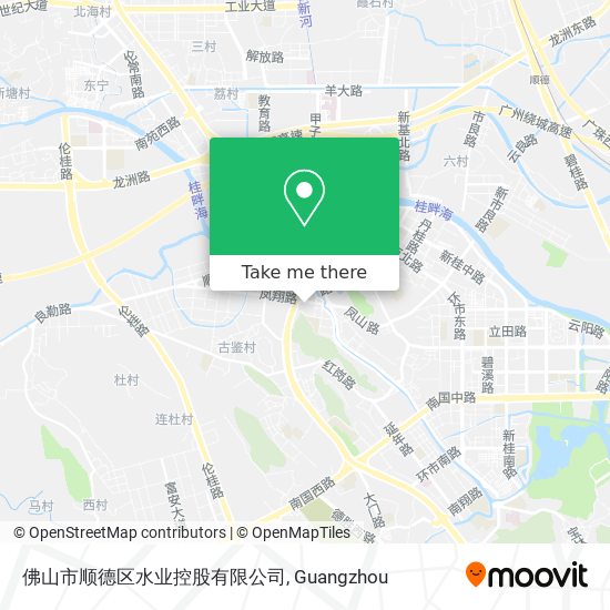 佛山市顺德区水业控股有限公司 map