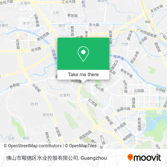 佛山市顺德区水业控股有限公司 map