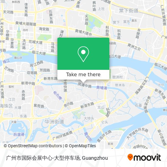 广州市国际会展中心-大型停车场 map