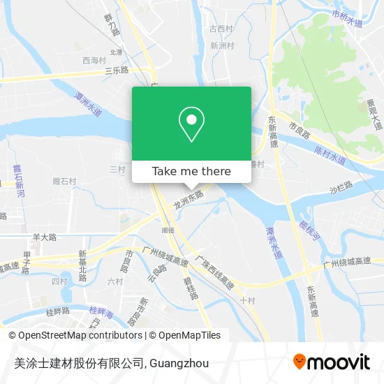 美涂士建材股份有限公司 map