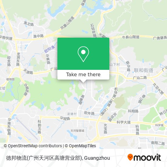 德邦物流(广州天河区高塘营业部) map