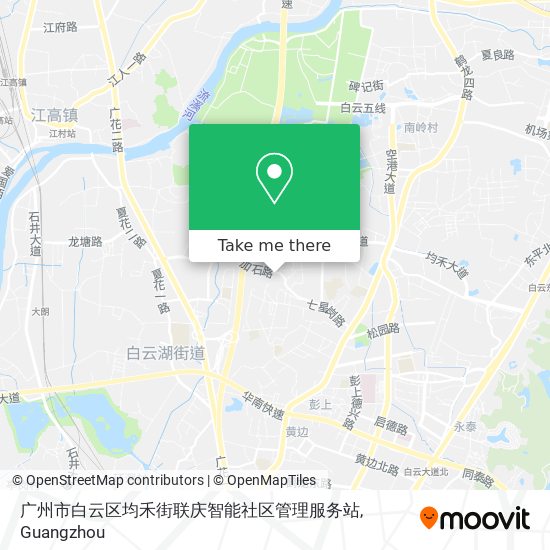 广州市白云区均禾街联庆智能社区管理服务站 map