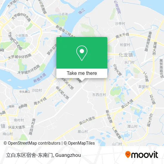 立白东区宿舍-东南门 map