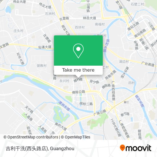 吉利干洗(西头路店) map