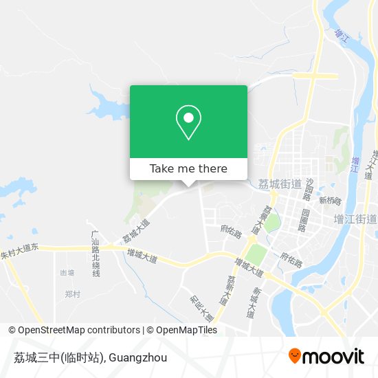 荔城三中(临时站) map