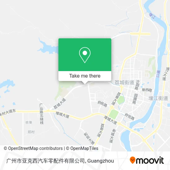 广州市亚克西汽车零配件有限公司 map