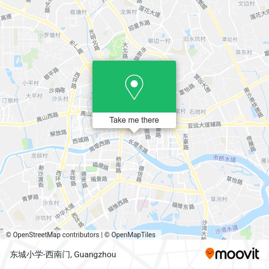 东城小学-西南门 map