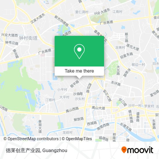 德莱创意产业园 map