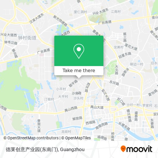 德莱创意产业园(东南门) map
