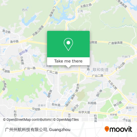 广州州航科技有限公司 map