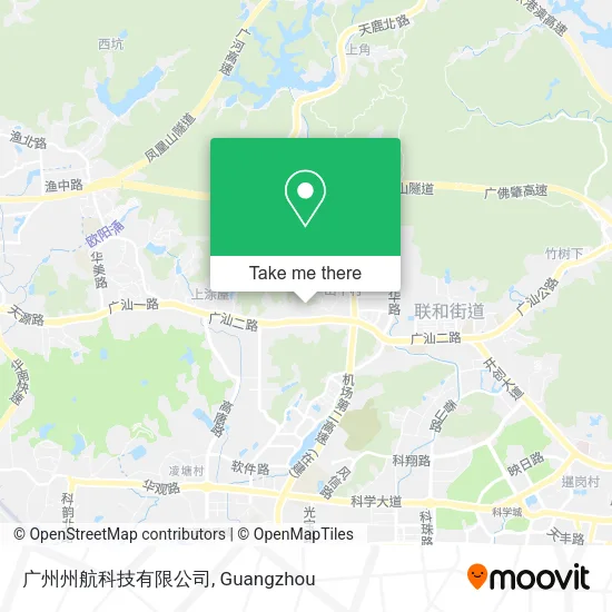 广州州航科技有限公司 map