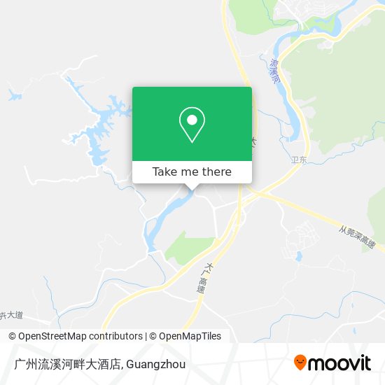 广州流溪河畔大酒店 map