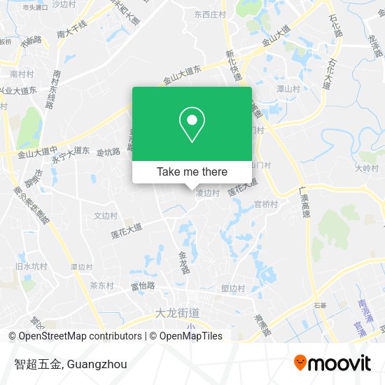 智超五金 map