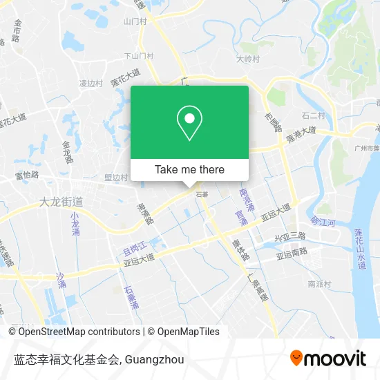 蓝态幸福文化基金会 map