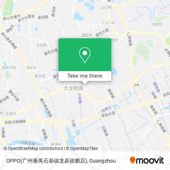 OPPO(广州番禺石基镇龙碁骏鹏店) map