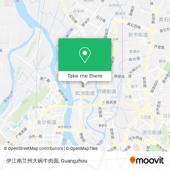 伊江南兰州大碗牛肉面 map