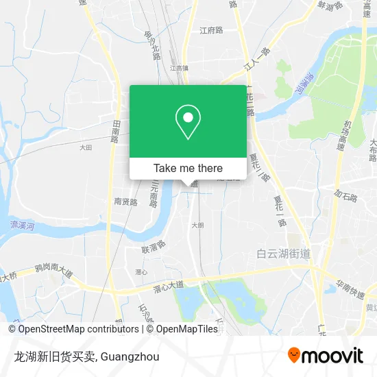 龙湖新旧货买卖 map