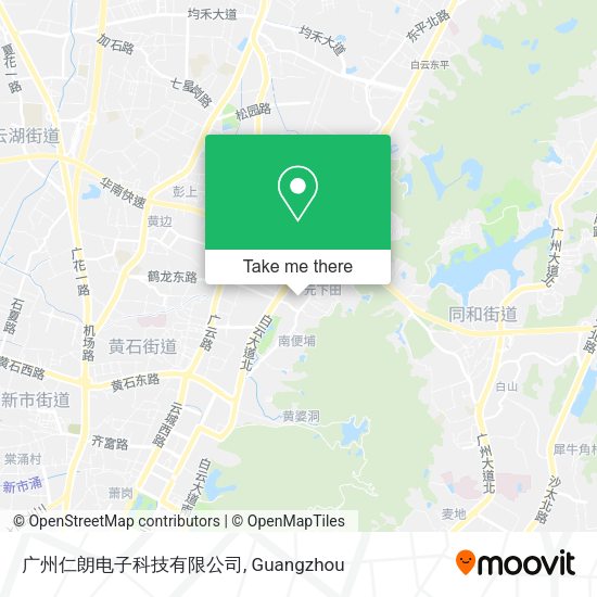 广州仁朗电子科技有限公司 map
