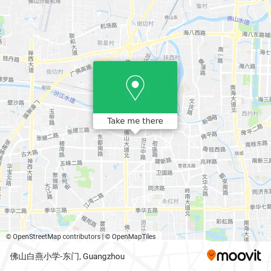 佛山白燕小学-东门 map