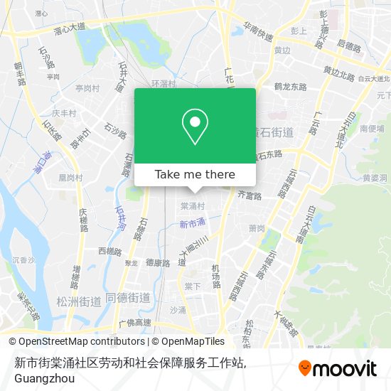 新市街棠涌社区劳动和社会保障服务工作站 map